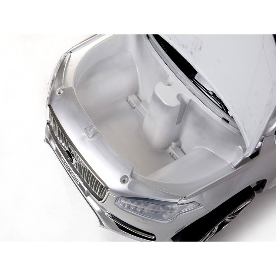 Volvo XC90 s 2.4G dálkovým ovládáním, FM rádio, MP3, USB, SD, otvíratelné dveře, STŘÍBRNÁ METALÍZA